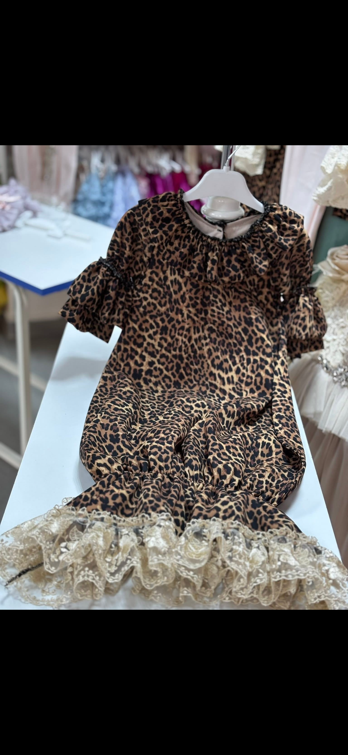 Baby gown and bonnet