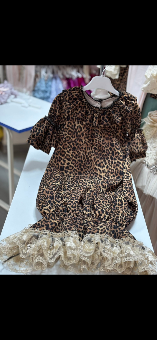 Baby gown and bonnet