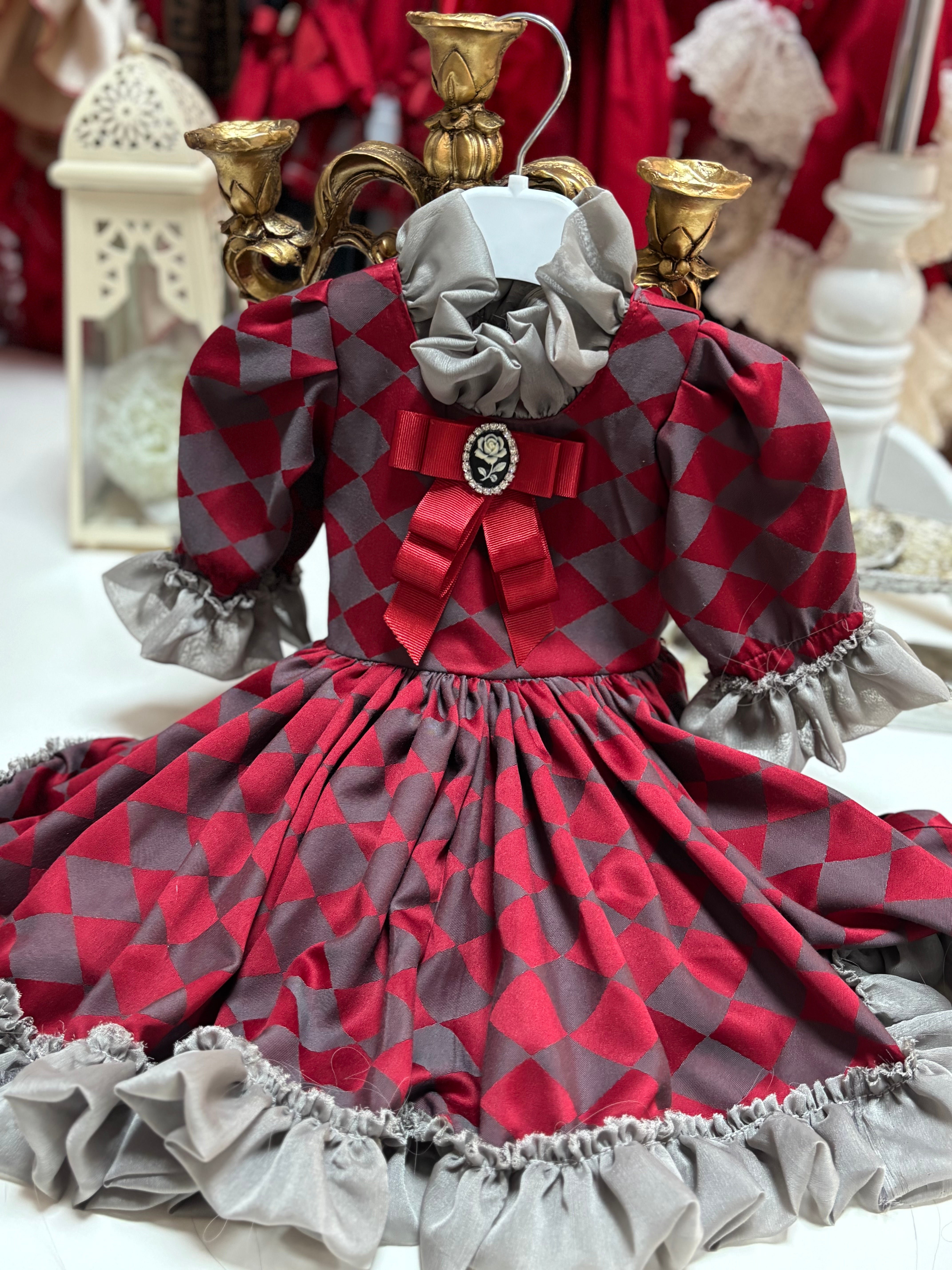 Red Holiday Vintage Dresses