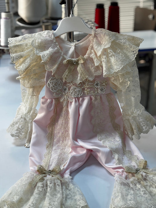 Holiday baby and toddler jumpsuit