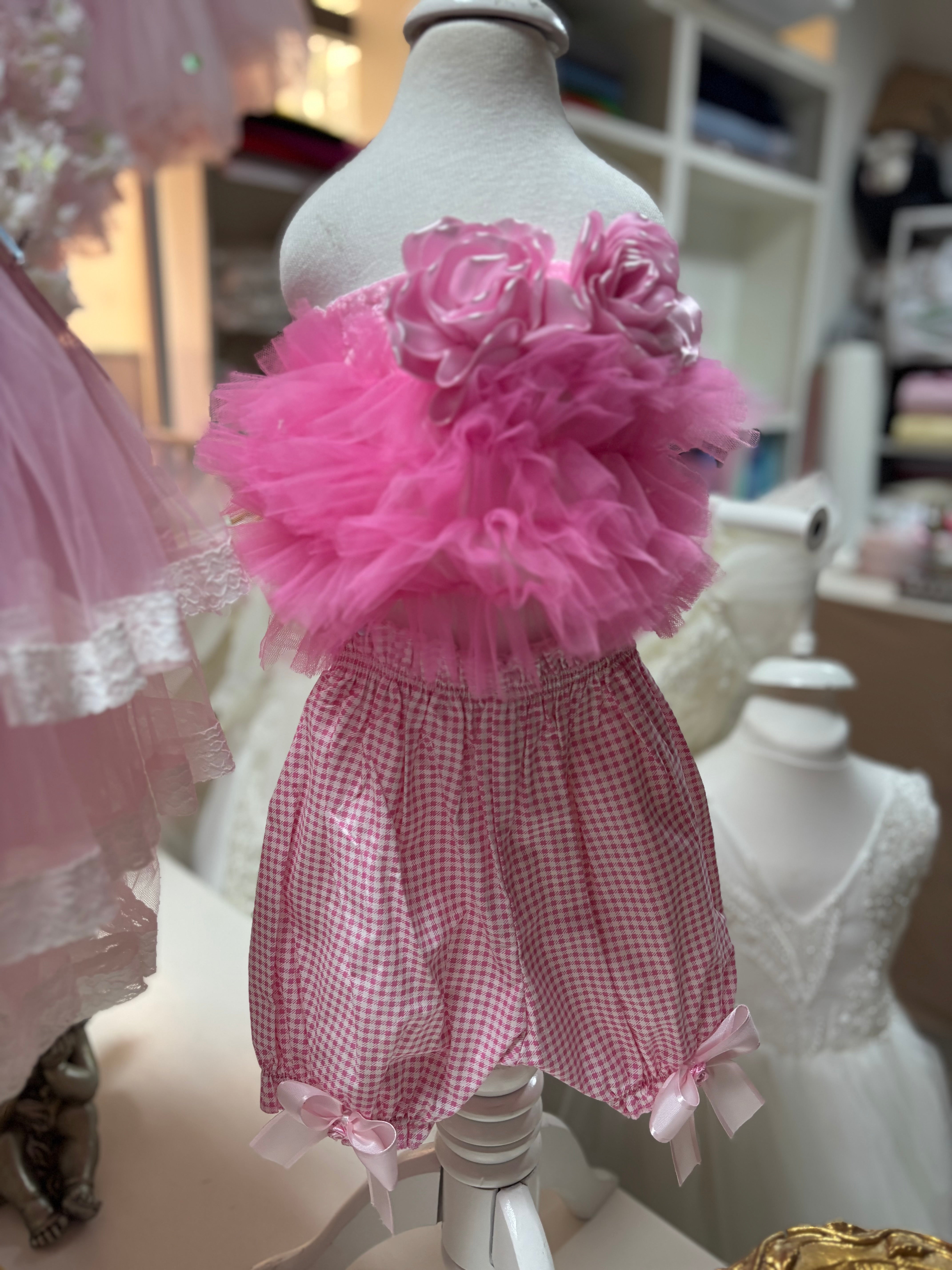 Hot Pink Baby Girl Toddler Two Pirces Set