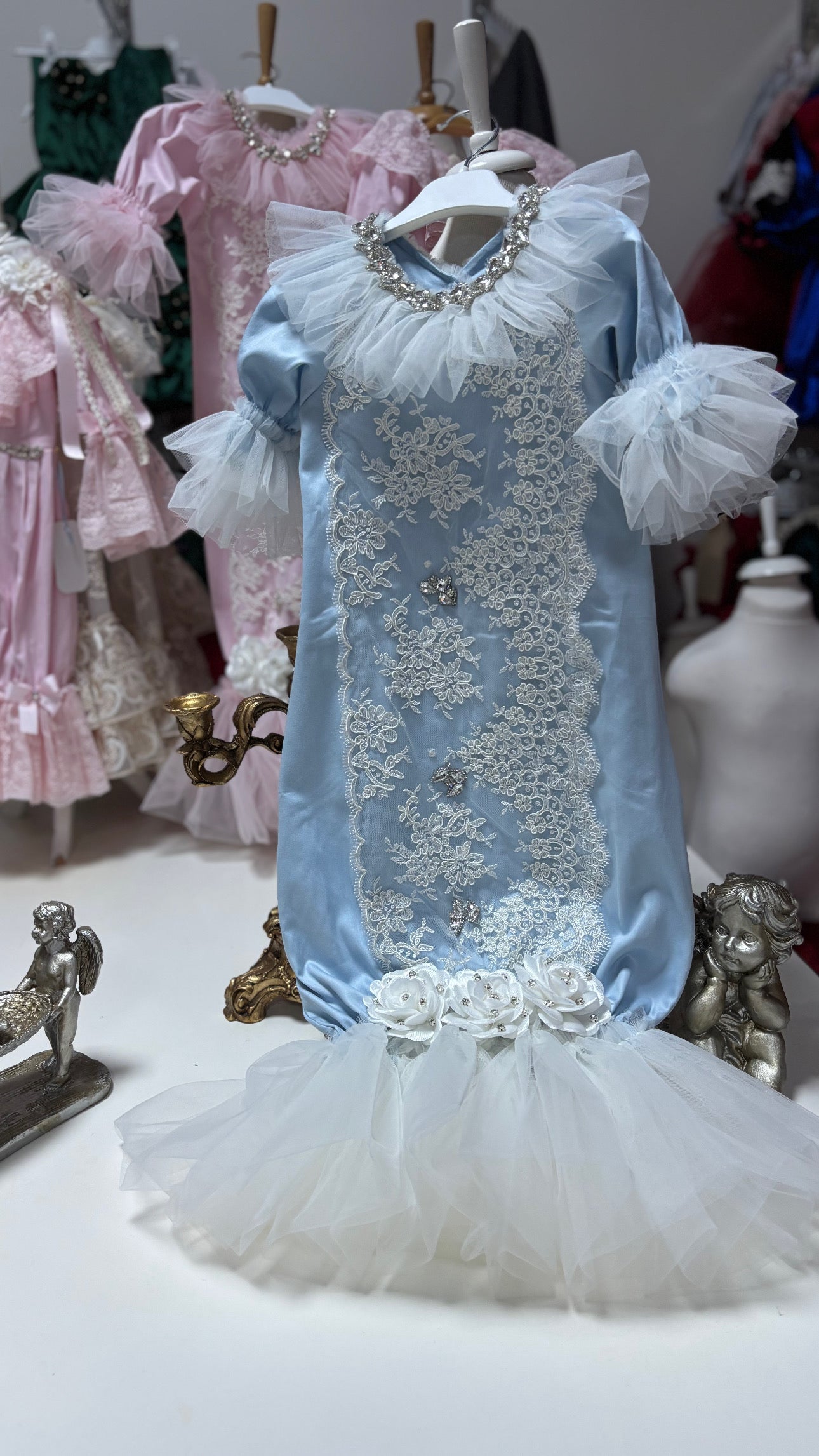 Blue Baby Gown