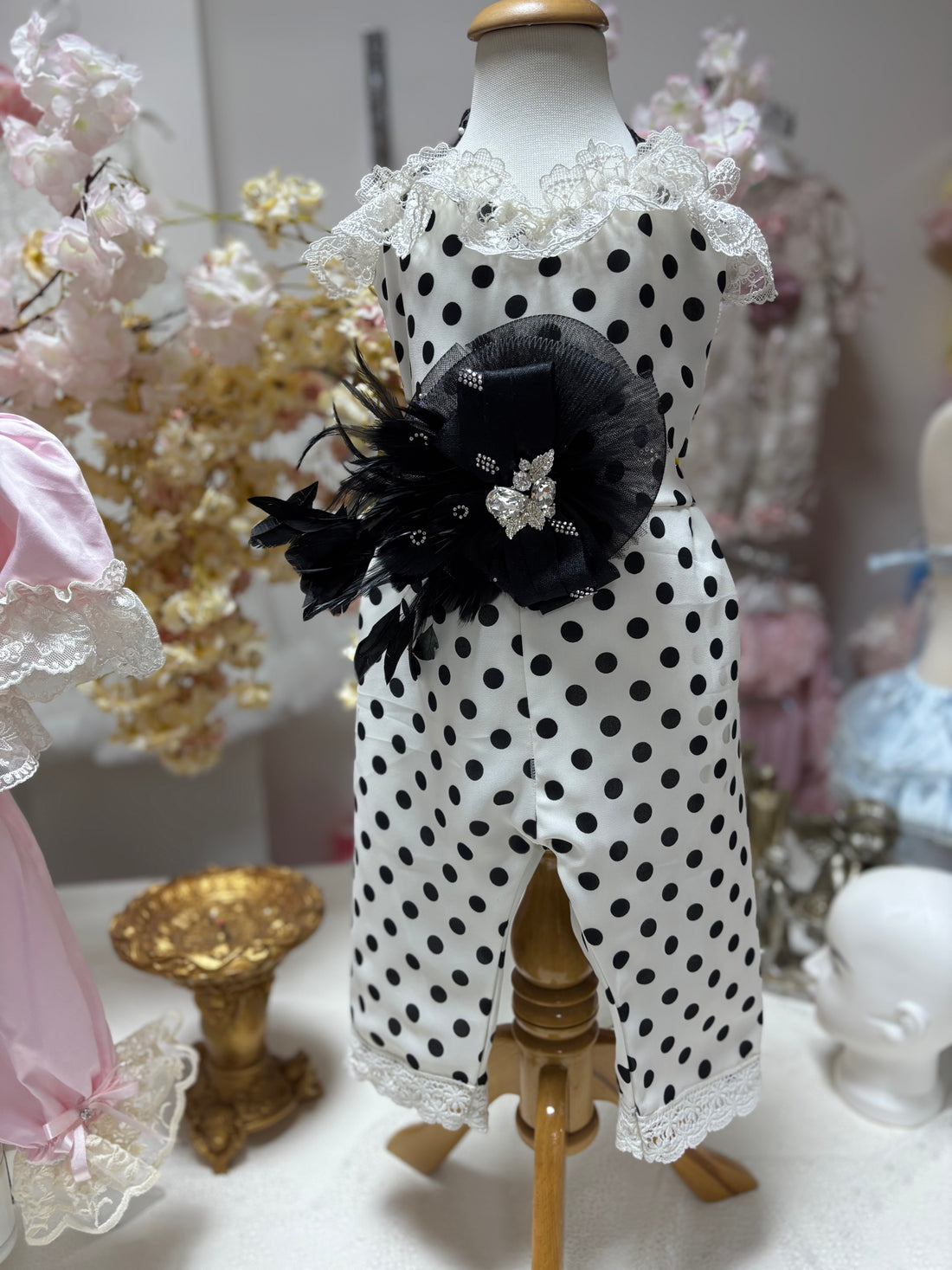 white black girl romper