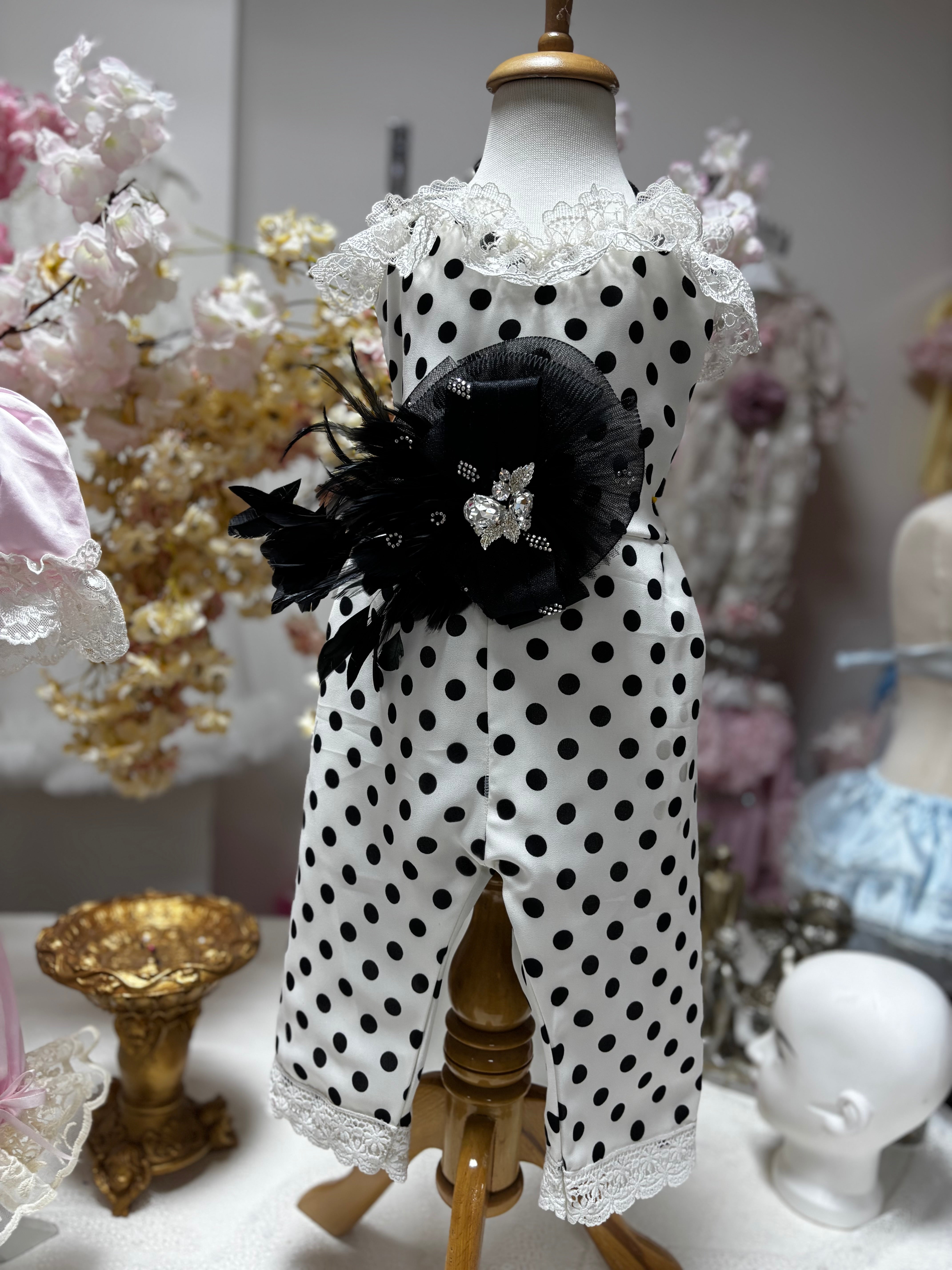white black girl romper