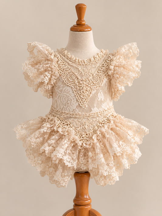 Vintage Baby & Girls Romper