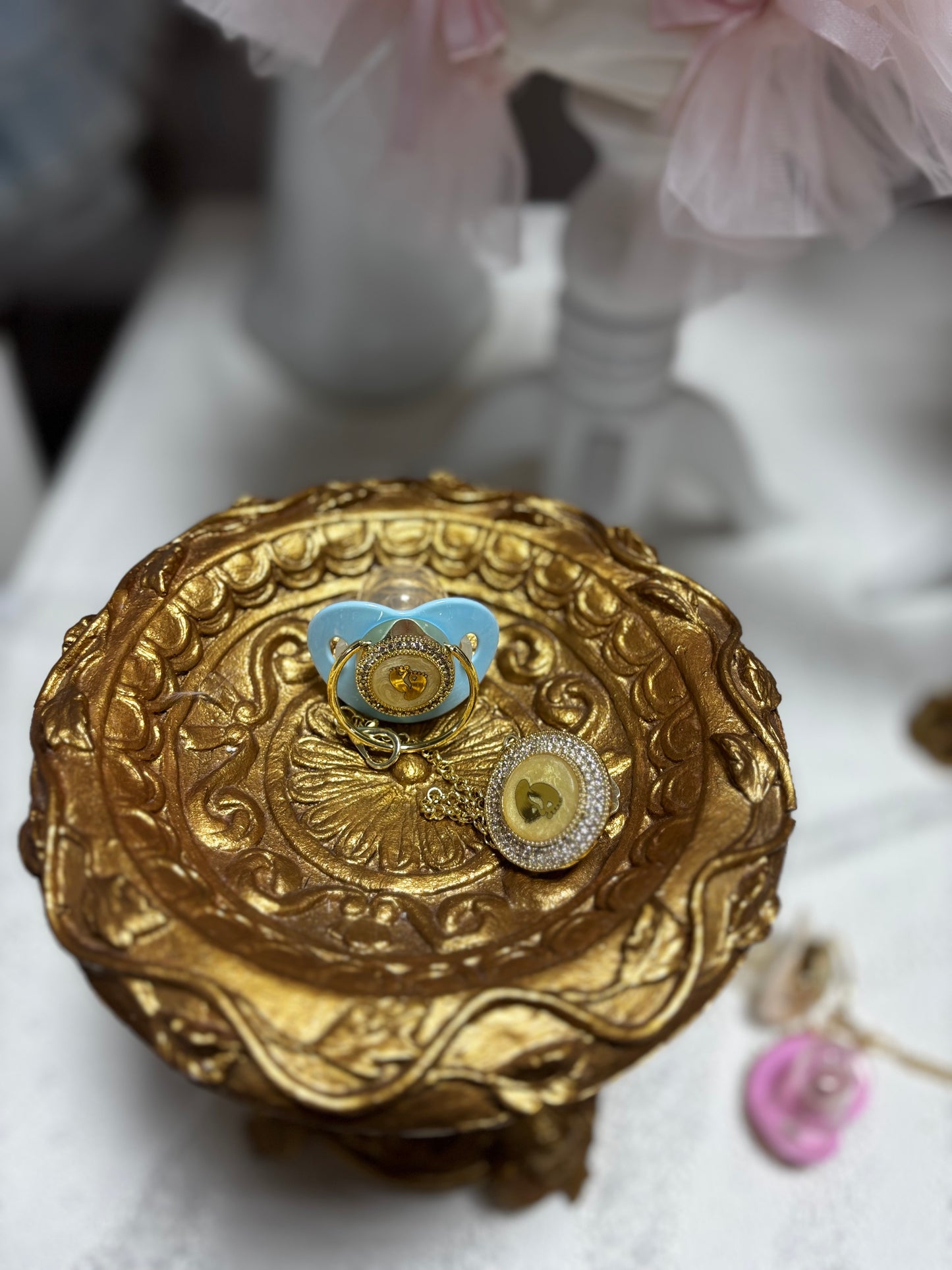 pacifier with strap