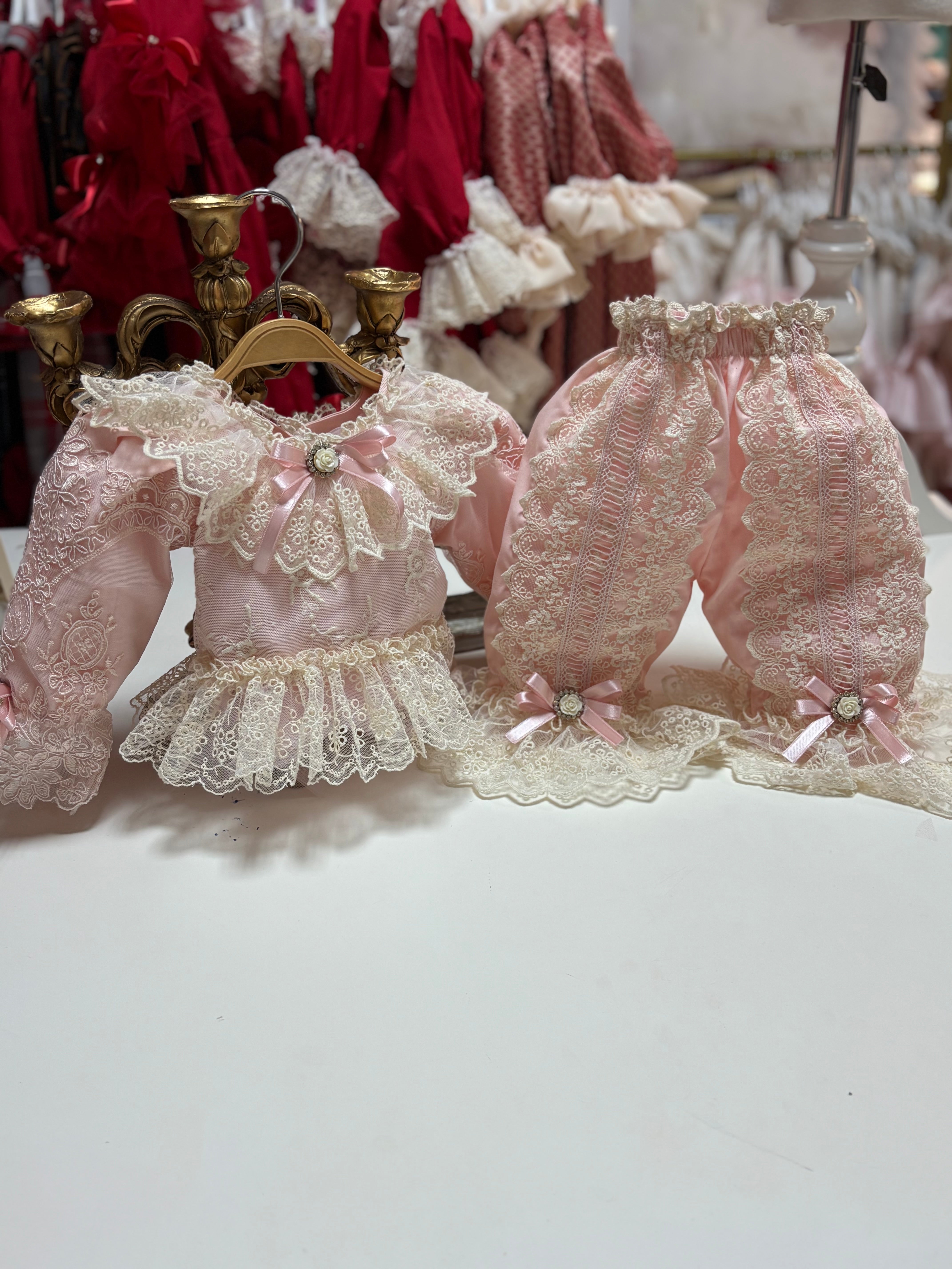 Amazing Coton Blouse And Pants Clothing