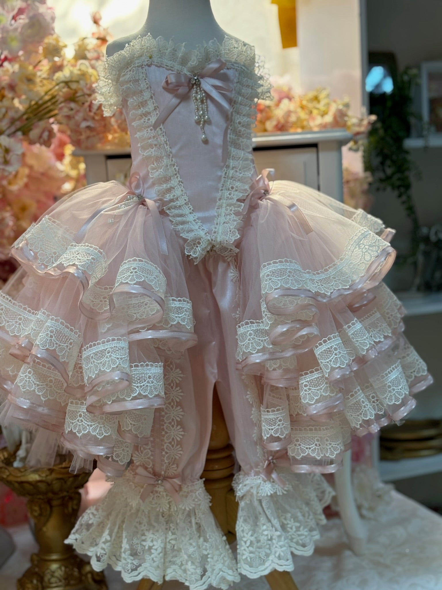 Silk girl outfit