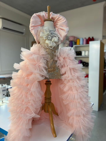 Light Pink Flowers Girl Dresses