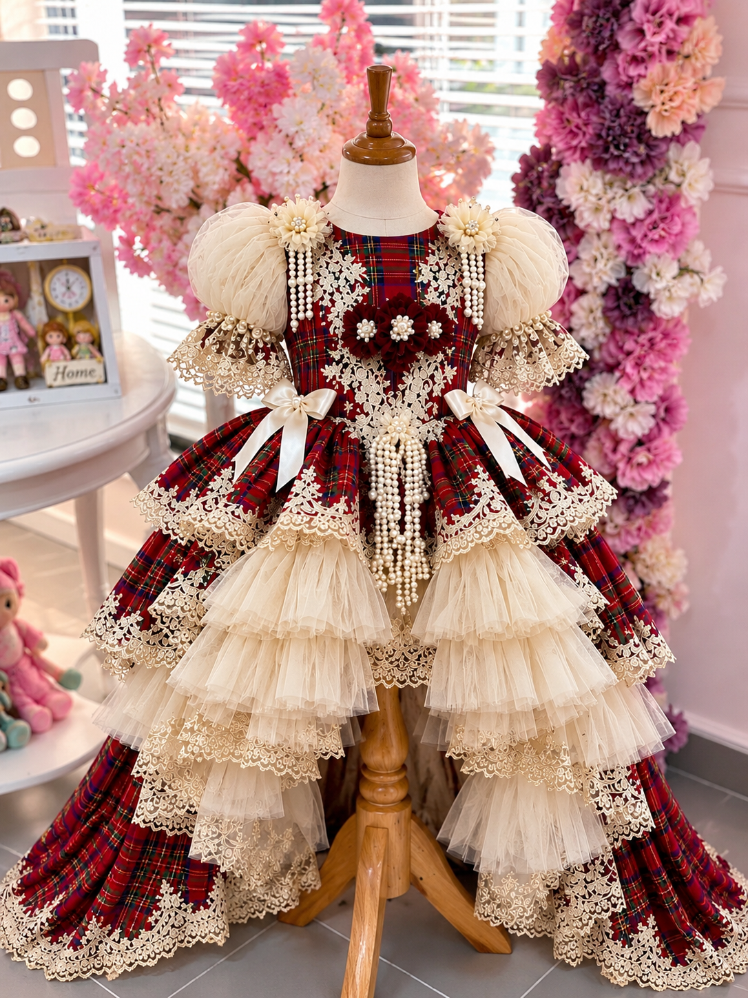 Amazing Christmas girl dress