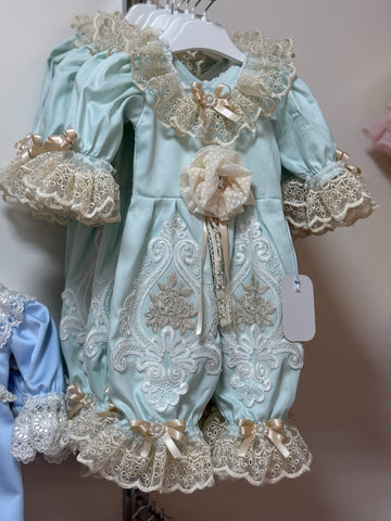 Baby mint blue jumpsuit