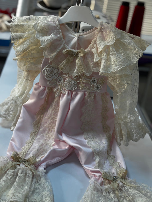 Holiday baby and toddler jumpsuit
