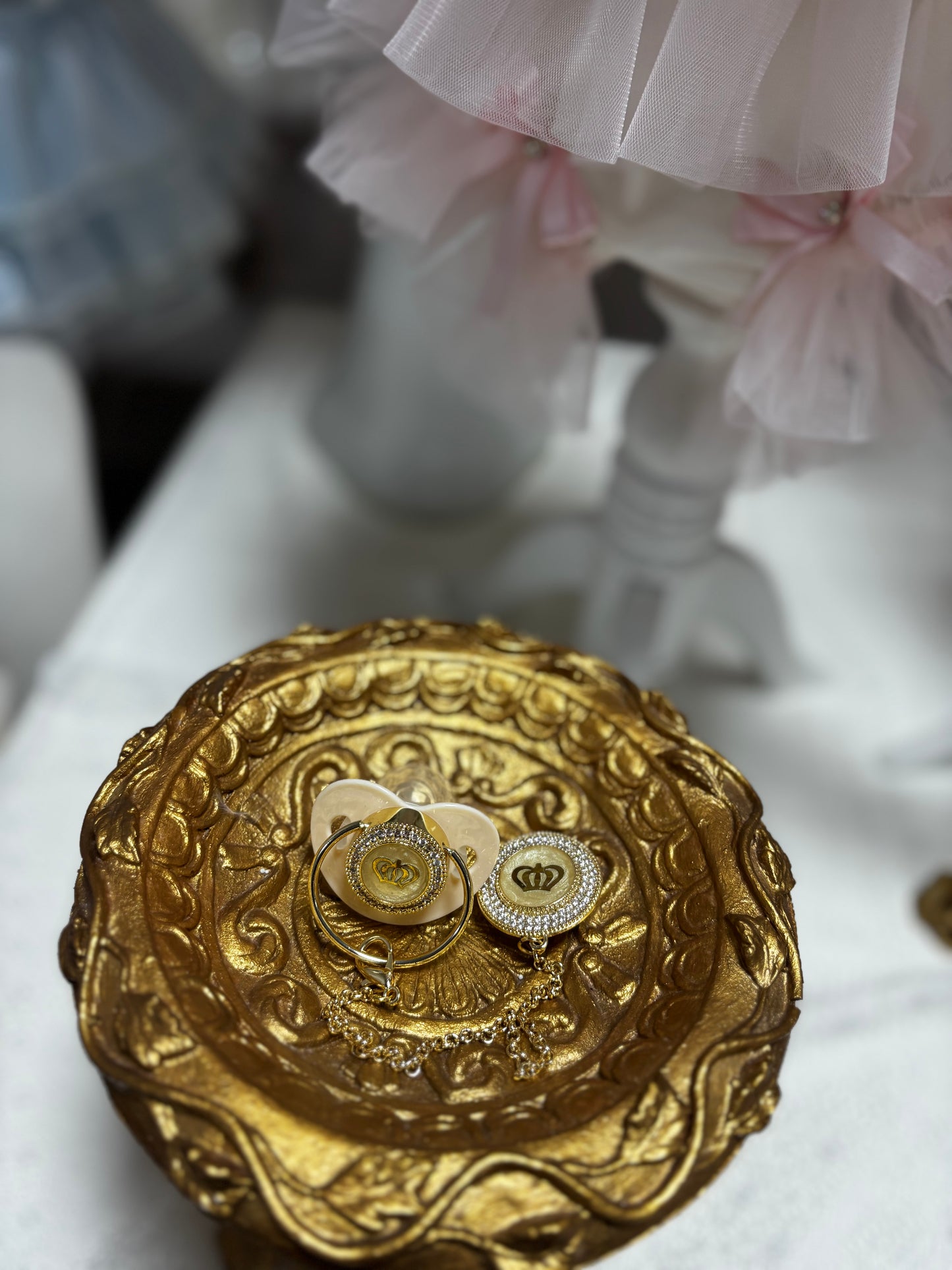 pacifier with strap