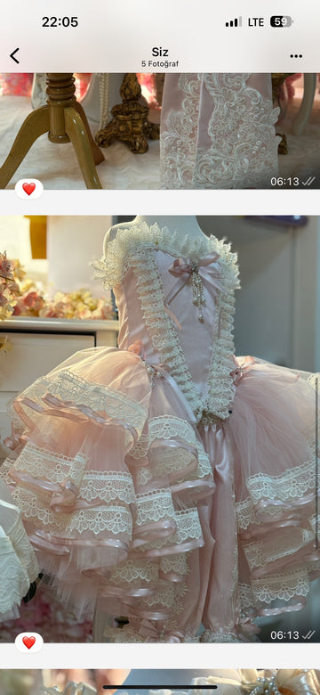 Silk girl outfit
