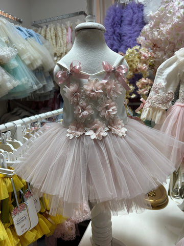 Cream Baby Girl Tutu Dresses