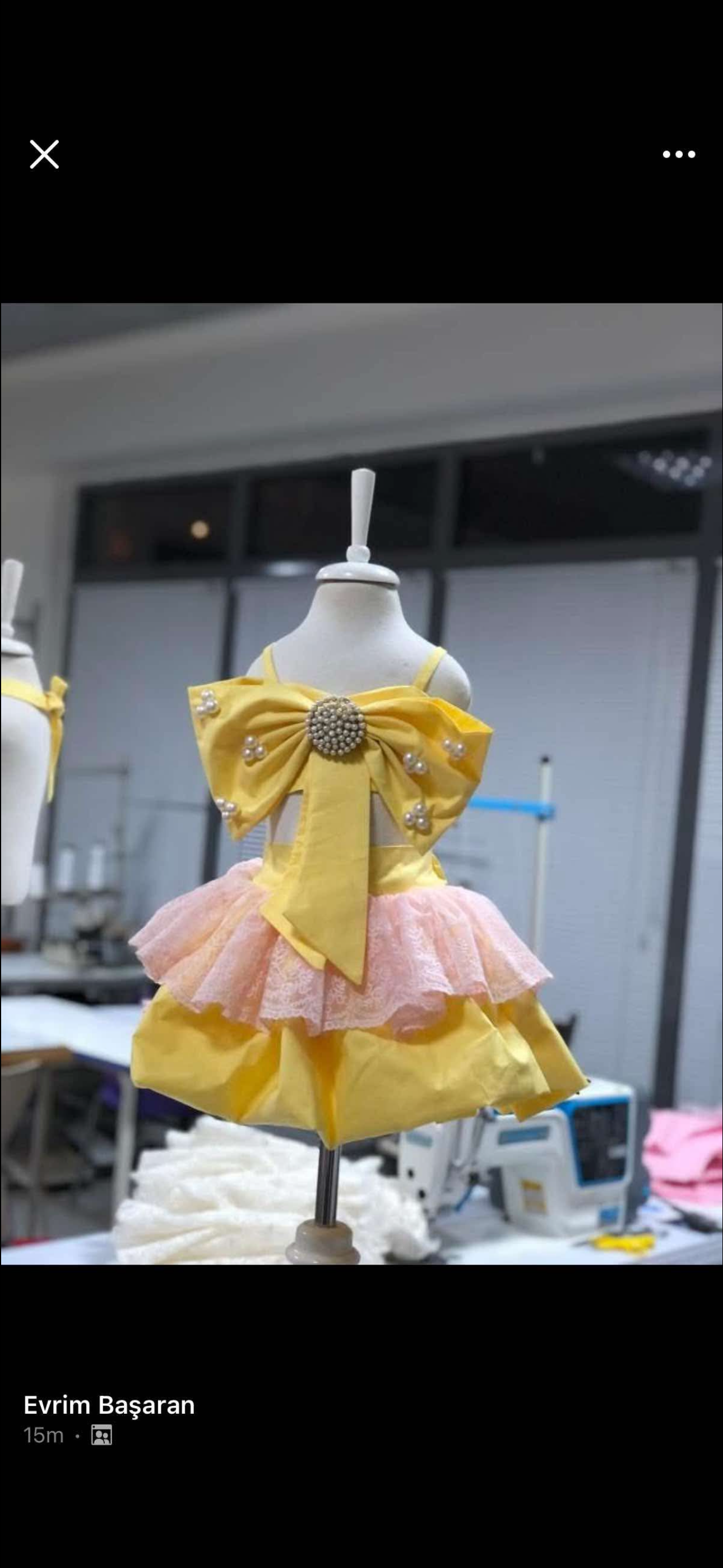 Yellow Skirt & Blouse Outfit Set Baby & Toddler Girls