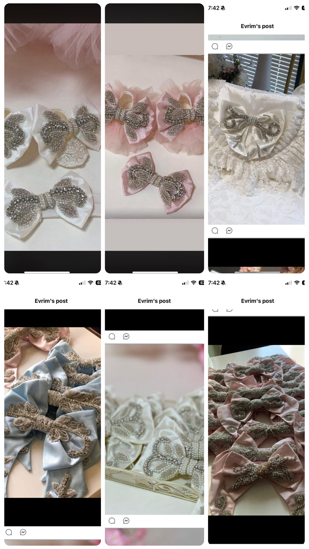 Rhine stone set Alexis Harrison