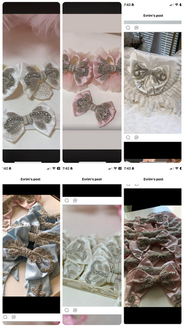 Rhine stone set Alexis Harrison