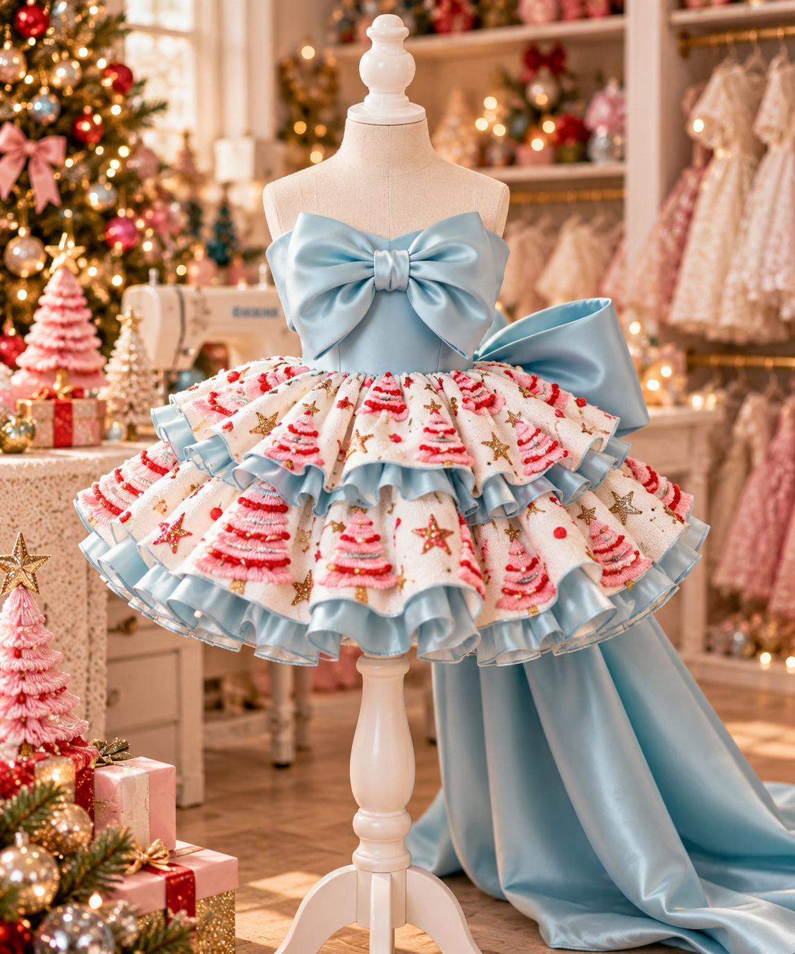 Christmas girl dresses