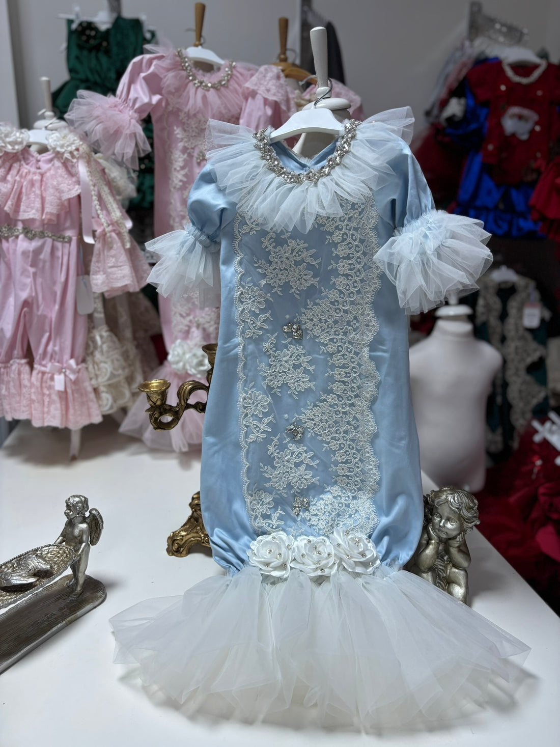 Blue Baby Gown