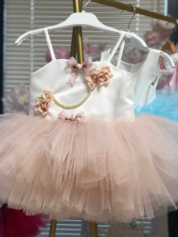 Creram Balerina Tutu Short Drersses