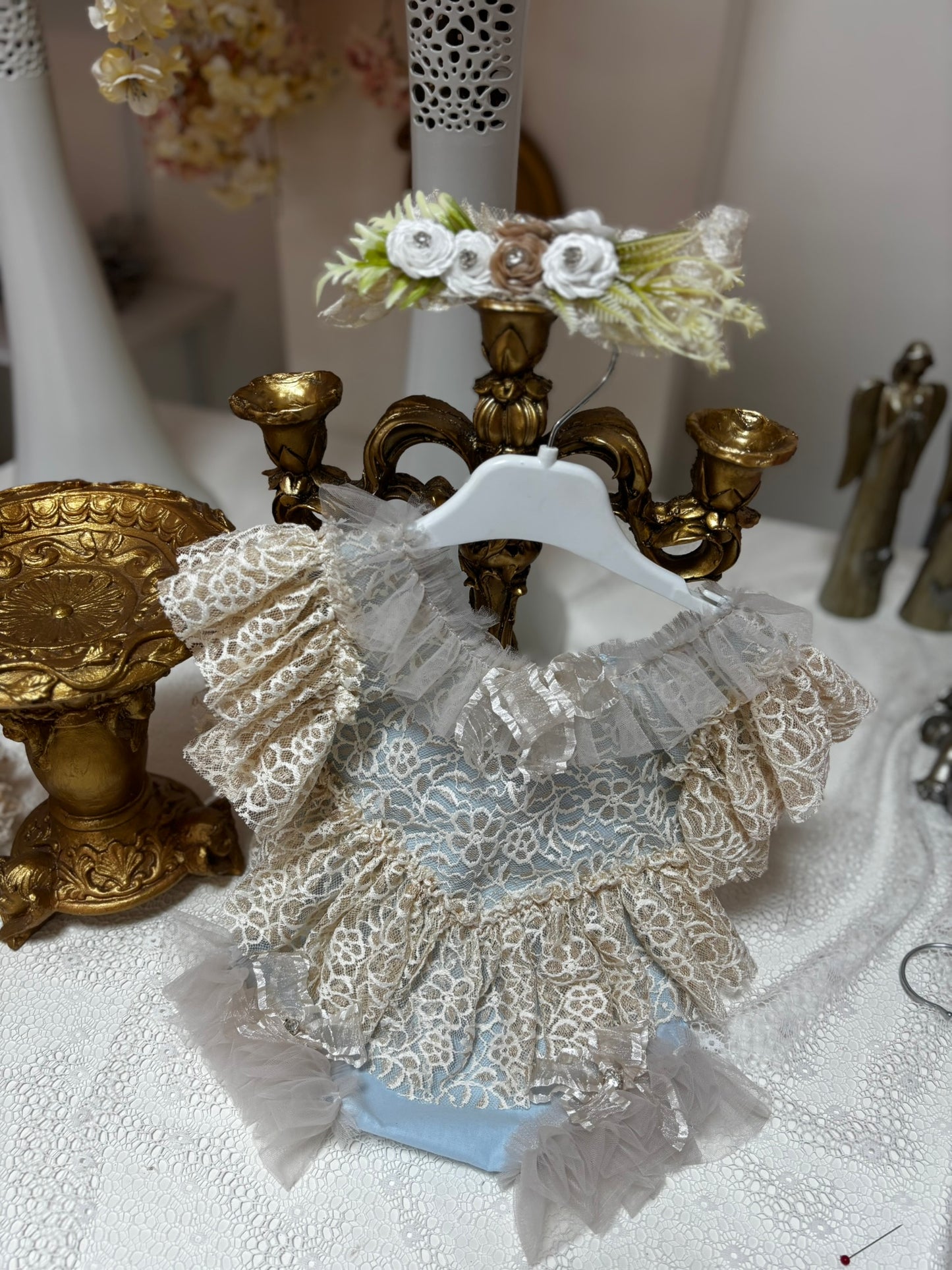 newborn baby romper and hairband