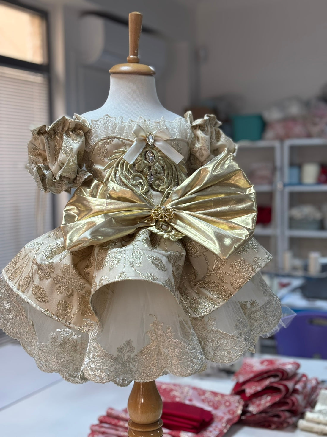 Gold Holiday Funny Dresses